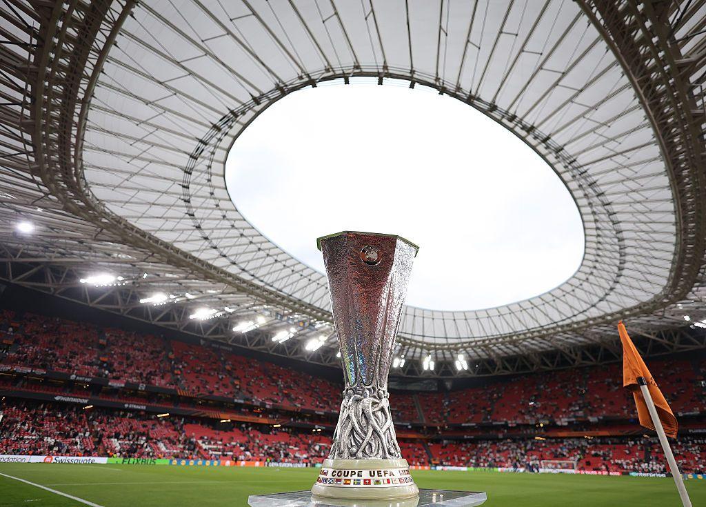 Europa League trophy.