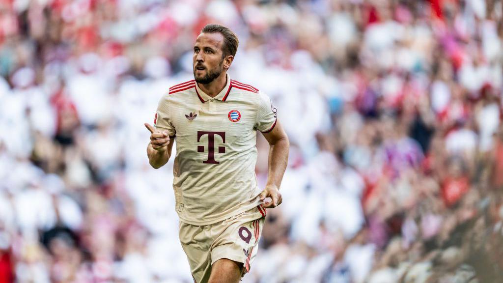 Harry Kane celebrates