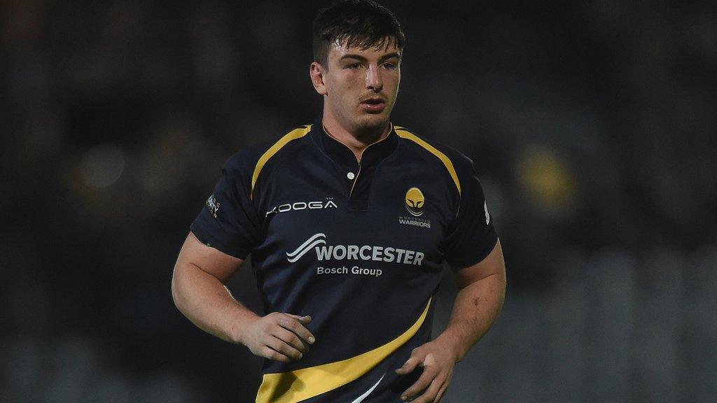 Worcester Warriors flanker Sam Lewis