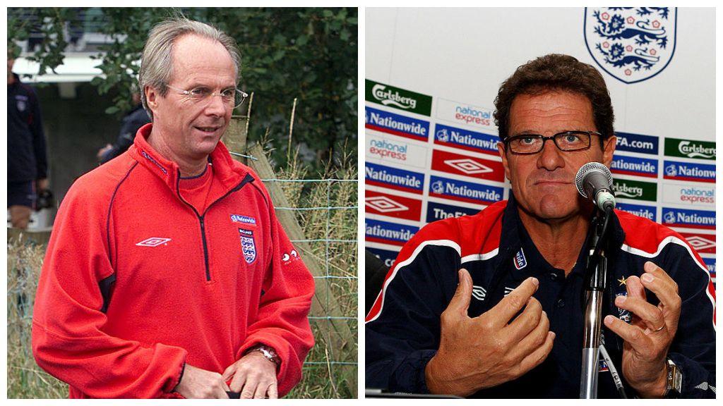 Sven-Goran Eriksson and Fabio Capello