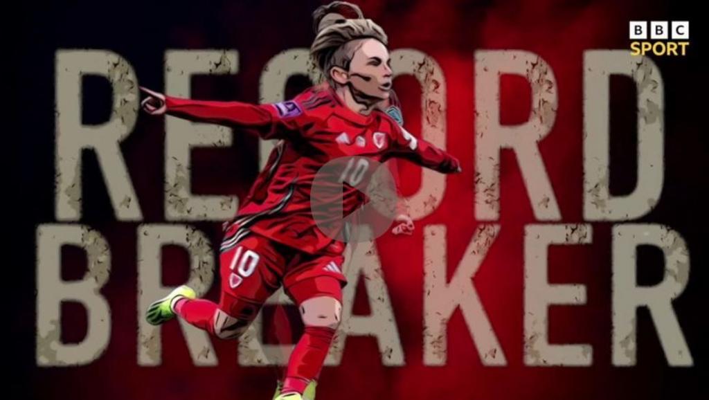 Watch: Record-breaker Fishlock's best Wales goals