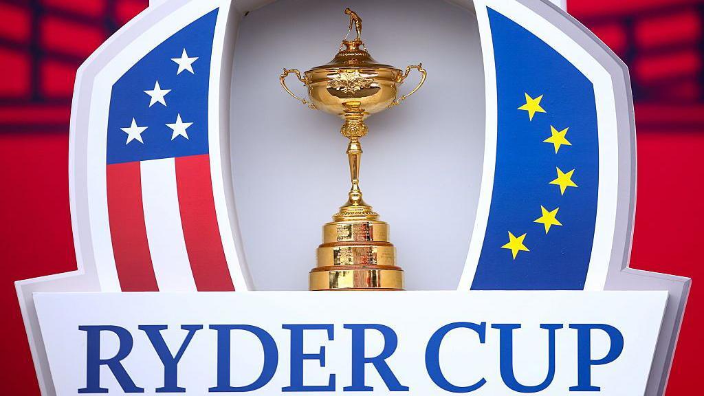 Ryder Cup trophy.