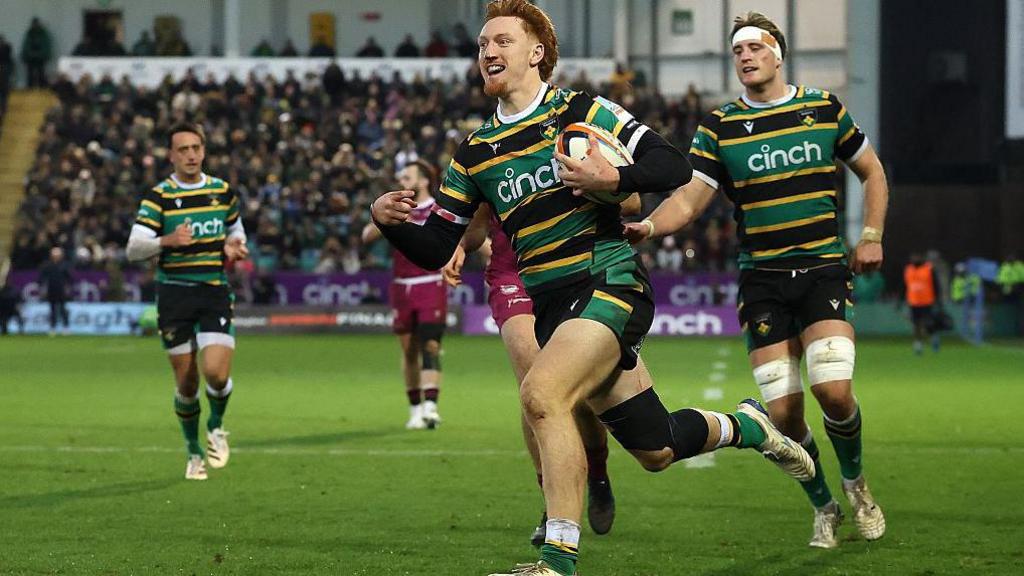 George Hendy scores for Northampton