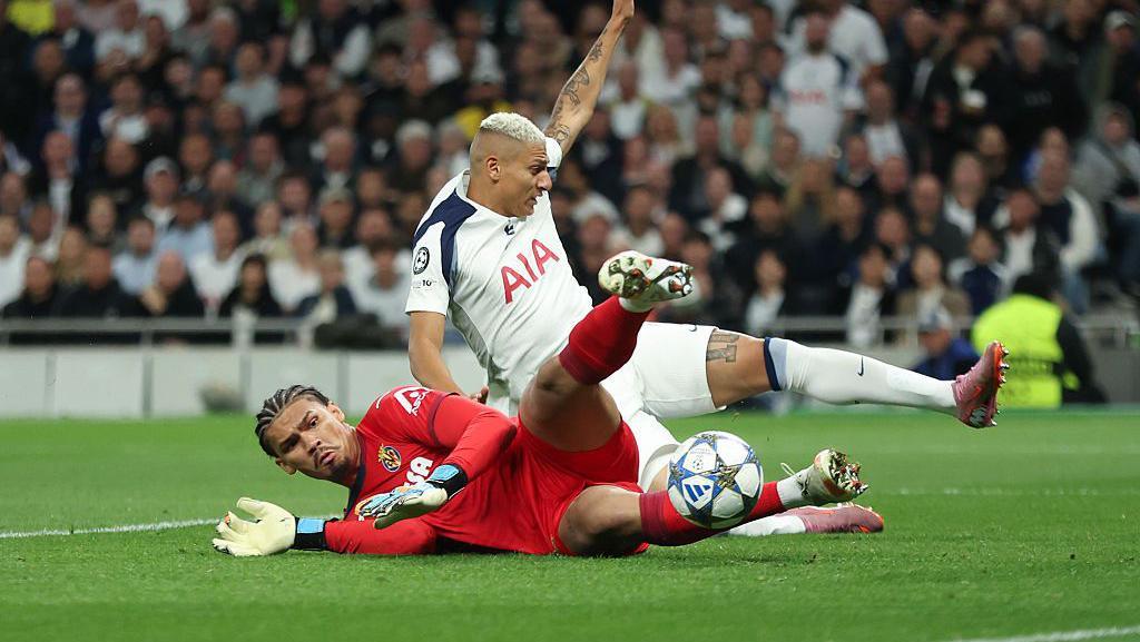 Luiz Junior scores an own goal as Tottenham win