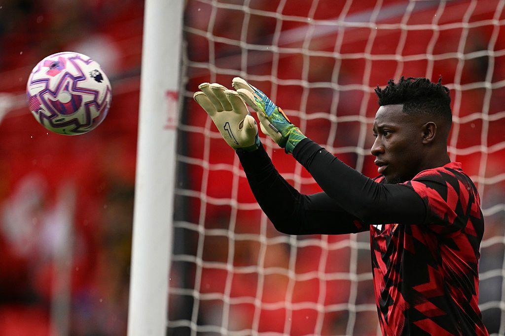 Man Utd goalkeeper Andre Onana