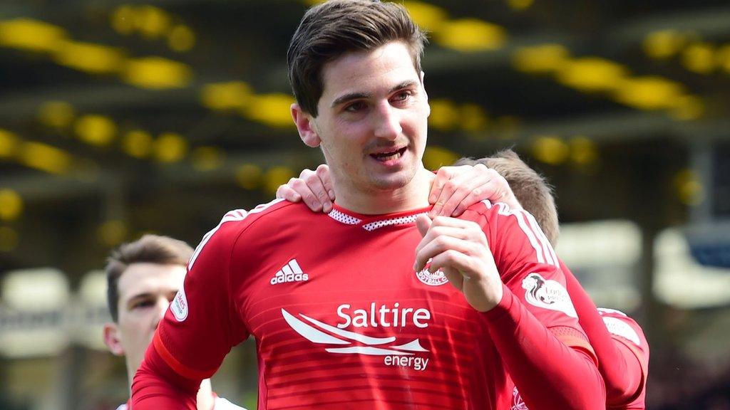 Kenny McLean fires Aberdeen in front