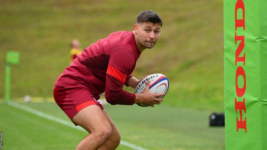 Ben Youngs in training