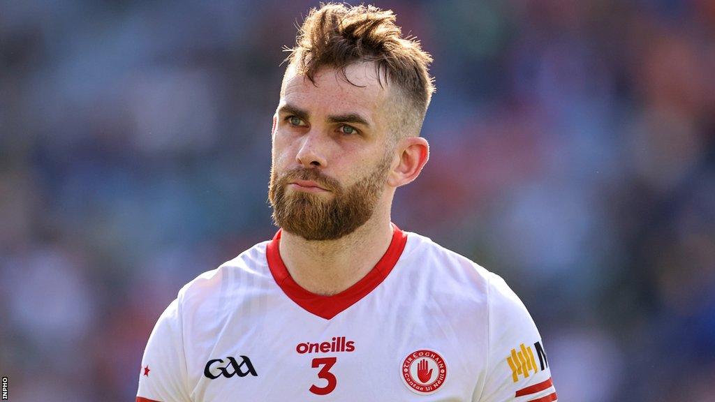 Ronan McNamee after this year's All-Ireland quarter-final defeat by Kerry which proved his last game for the Red Hand County