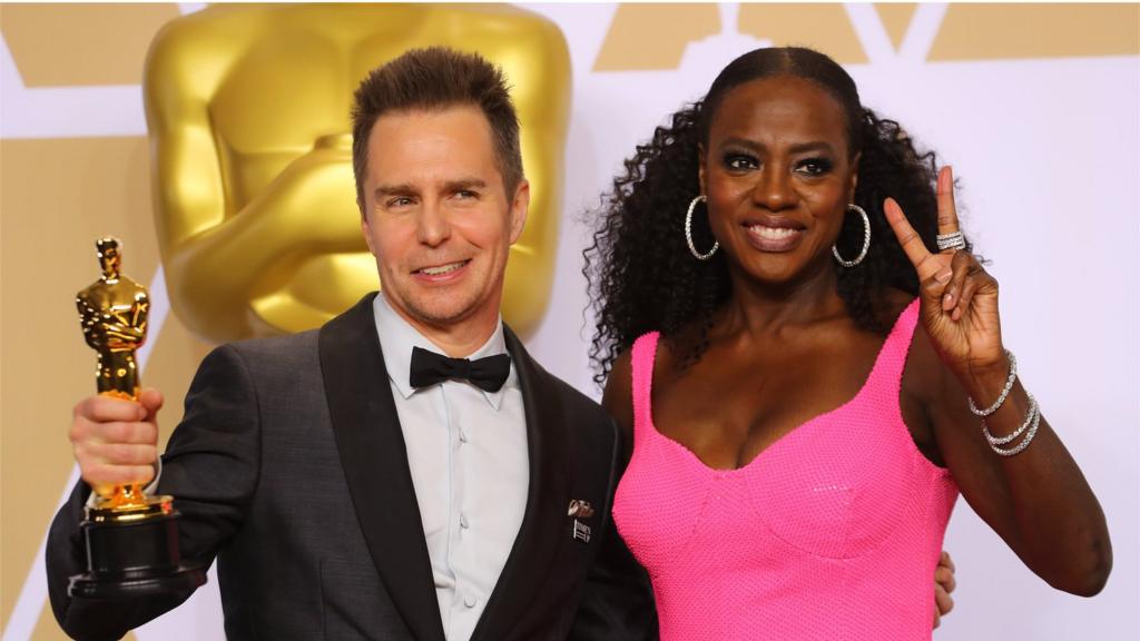 Sam Rockwell and Viola Davis