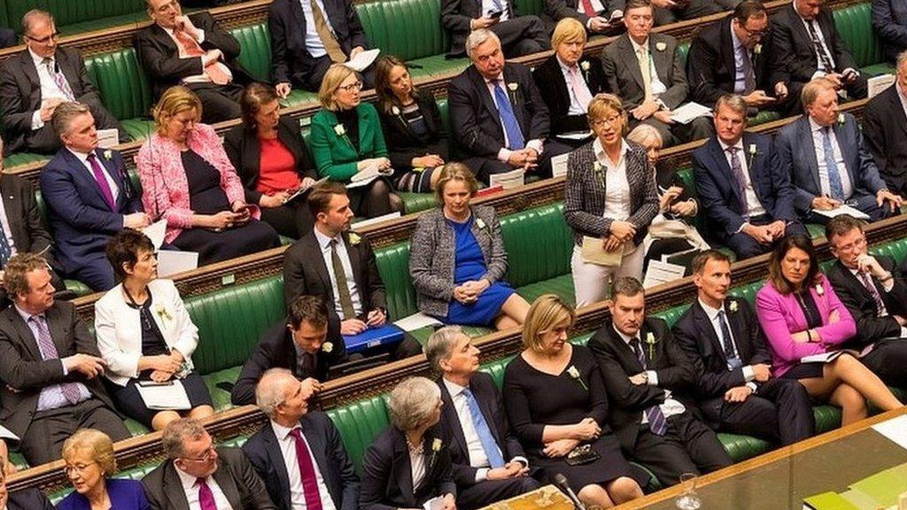 MPs in the House of Commons