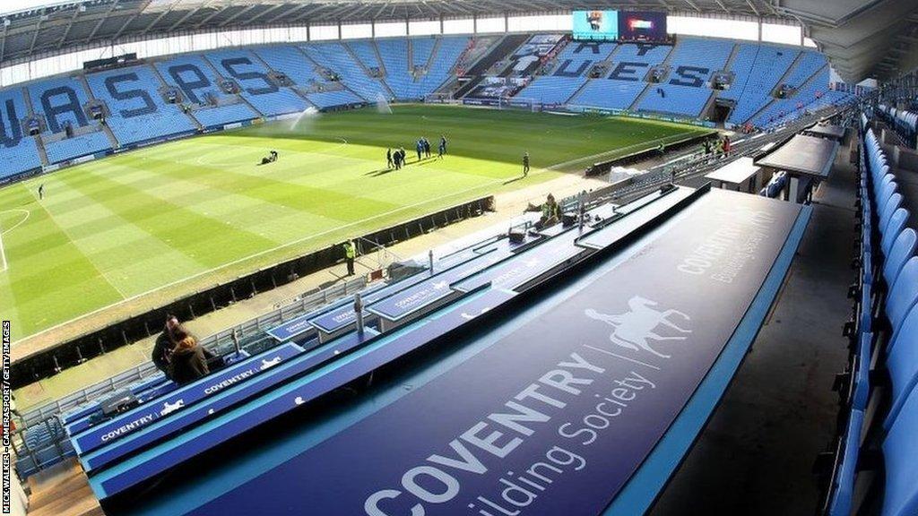 Coventry City first moved to what was then the Ricoh Arena in 2005, before Wasps moved in nine years later