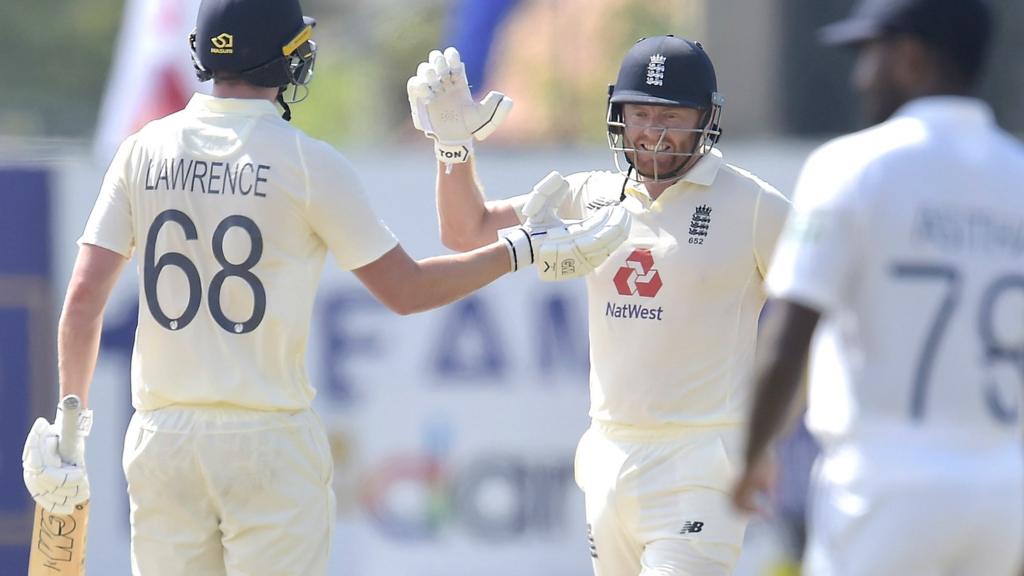 Dan Lawrence and Jonny Bairstow