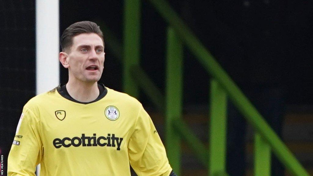 Luke McGee won promotion from League Two with Forest Green Rovers in 2022