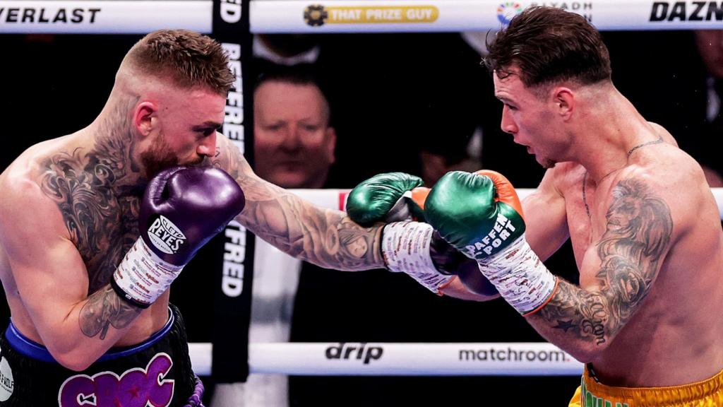 Lewis Crocker and Paddy Donovan
