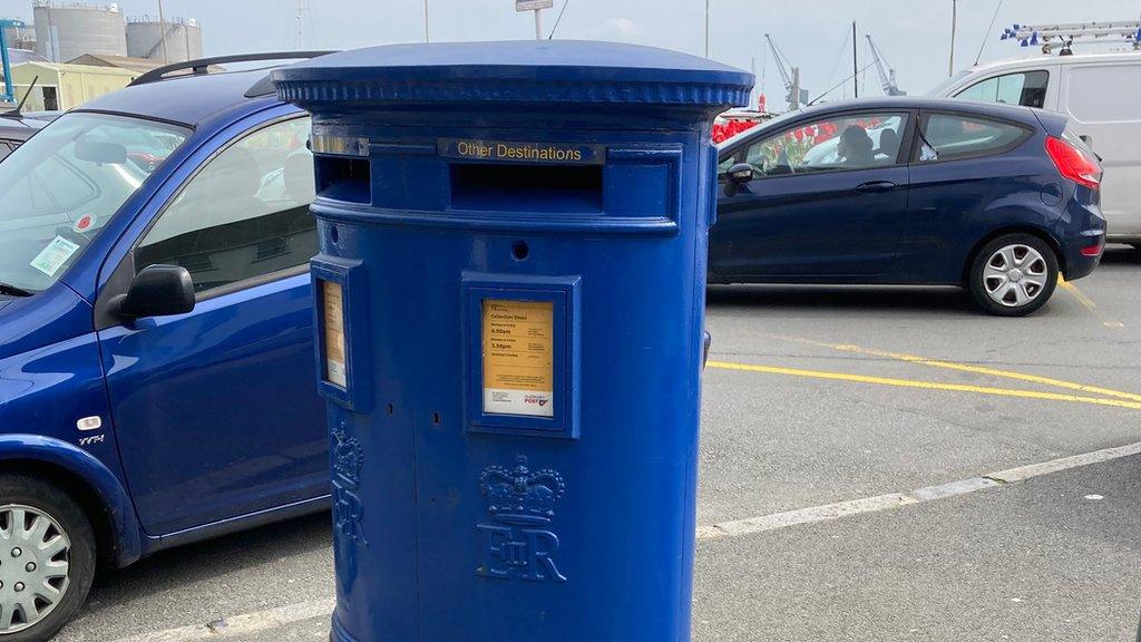 A post box in Guernsey