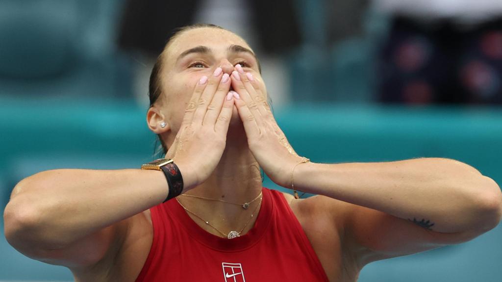 Сабаленка мощно выигрывает финал Открытого чемпионата Майами у Пегулы