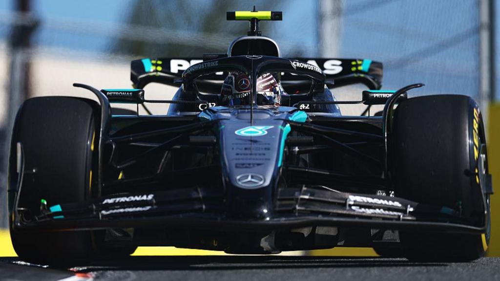Andrea Kimi Antonelli in Miami grand Prix sprint qualifying