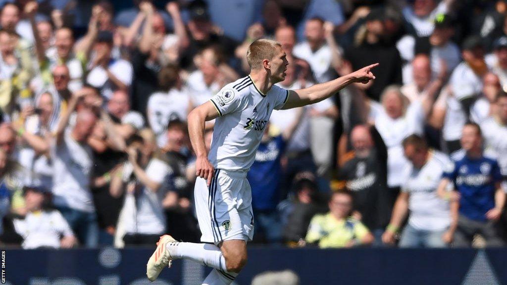 Leeds United defender Rasmus Kristensen