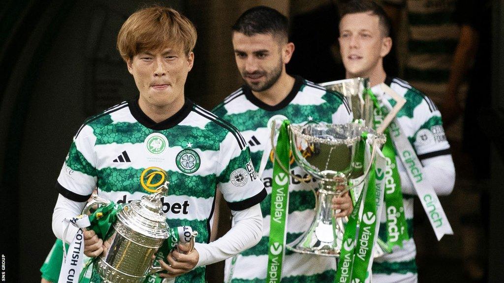 Celtic start the season defending all of the major domestic trophies