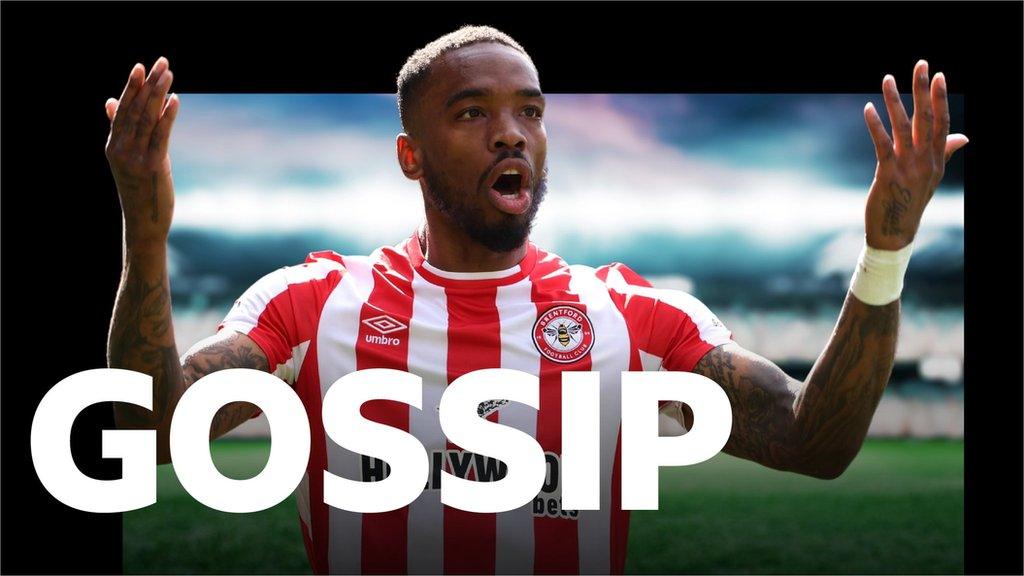 Brentford striker Ivan Toney