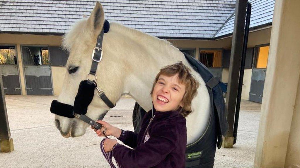 Amber and her horse