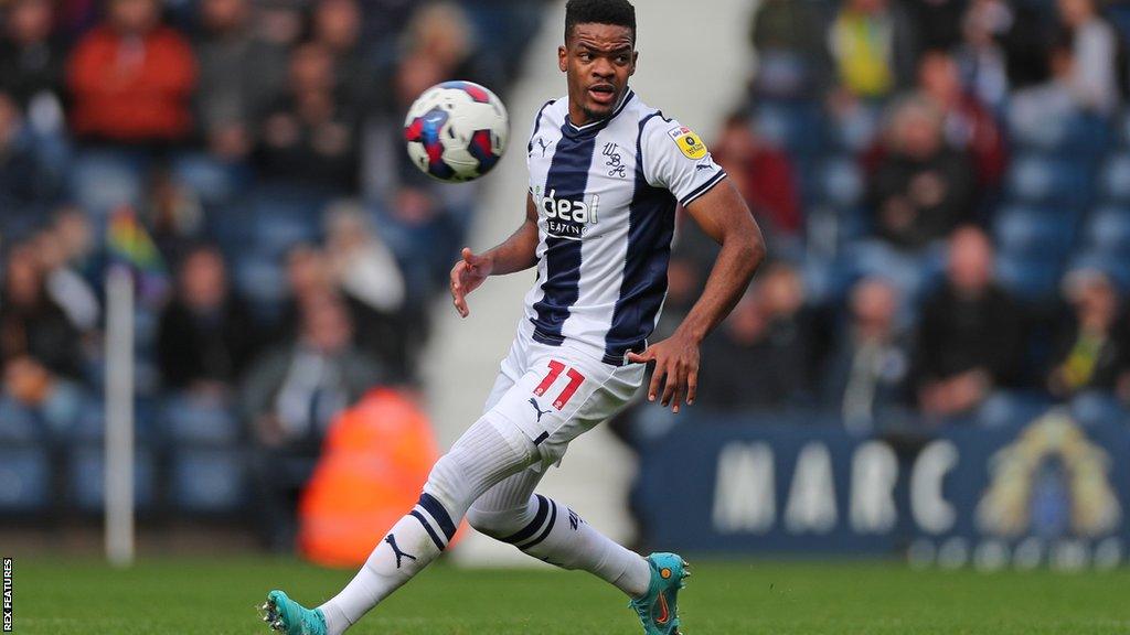 West Brom's Grady Diangana