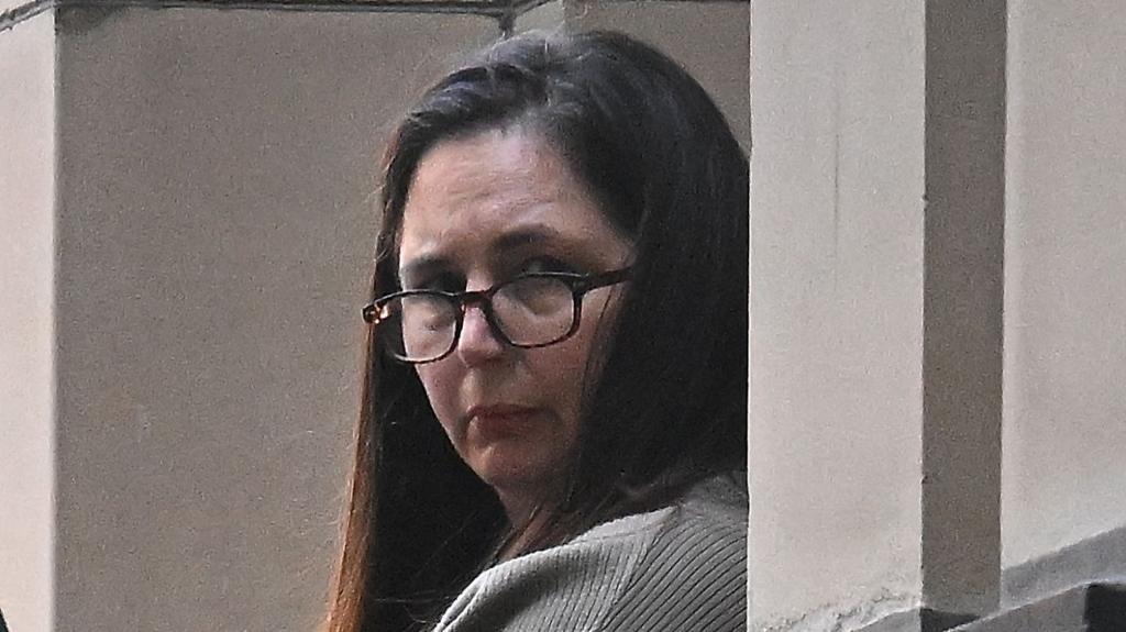 Erin Patterson pictured outside court