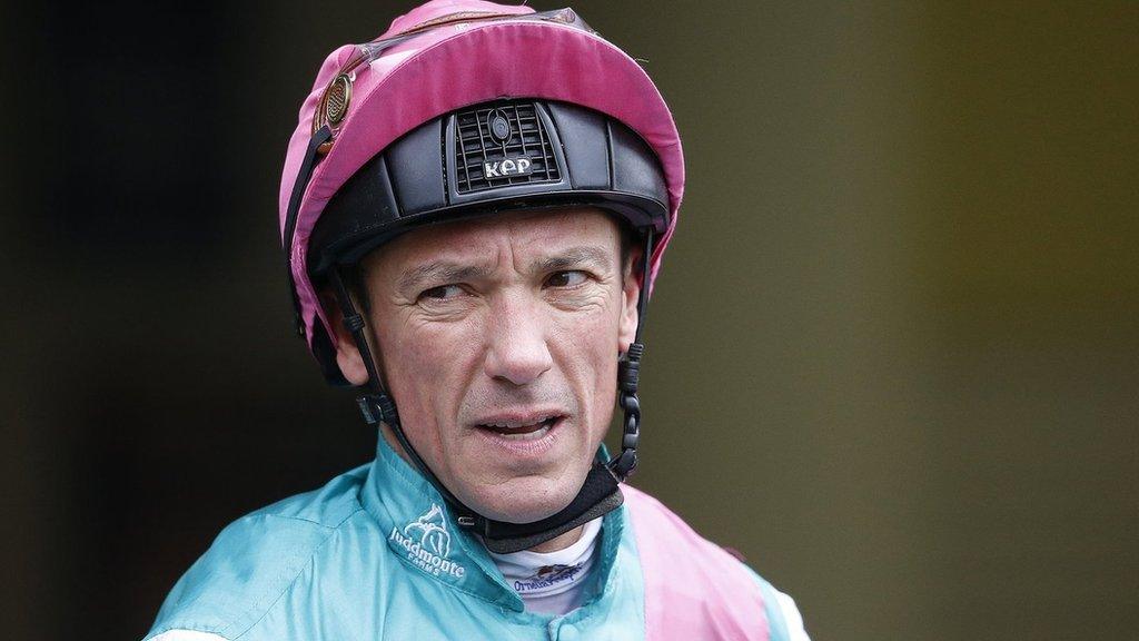 Jockey Frankie Dettori