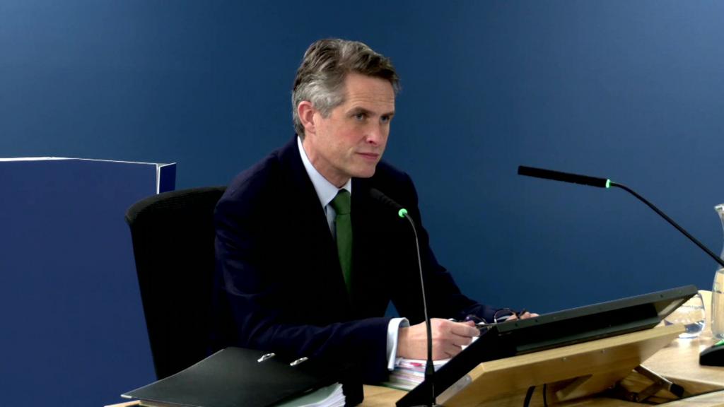 Boris Johnson gave parents 'false hope' over schools reopening, Gavin Williamson tells Covid inquiry
