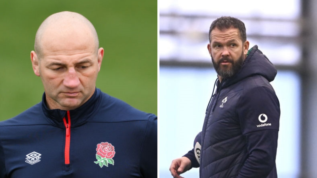 Steve Borthwick and Andy Farrell