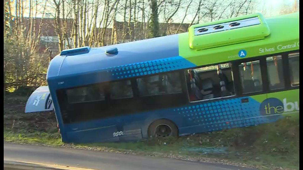 Guided Busway crash, Cambridge