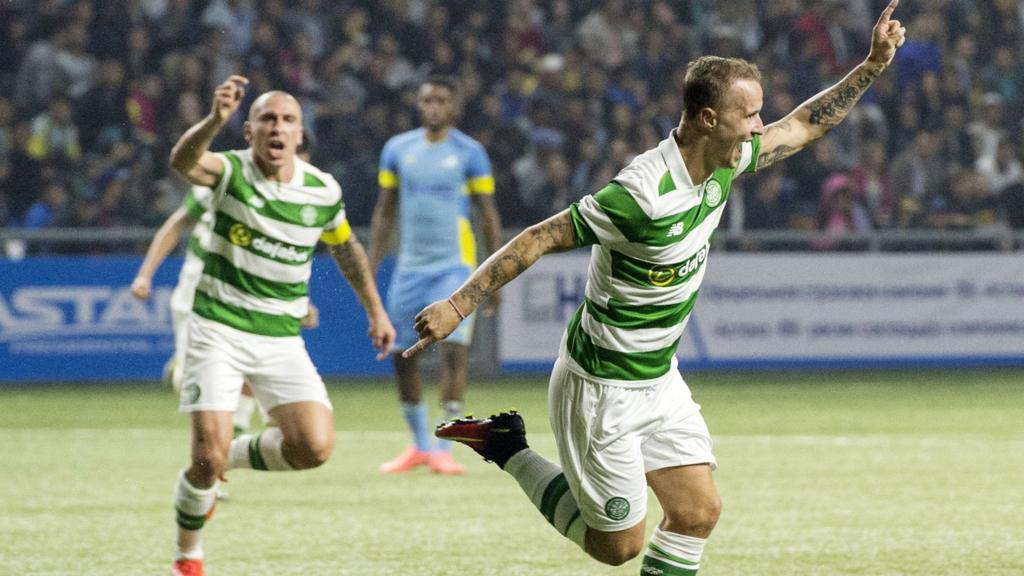 Celtic levelled on 78 minutes