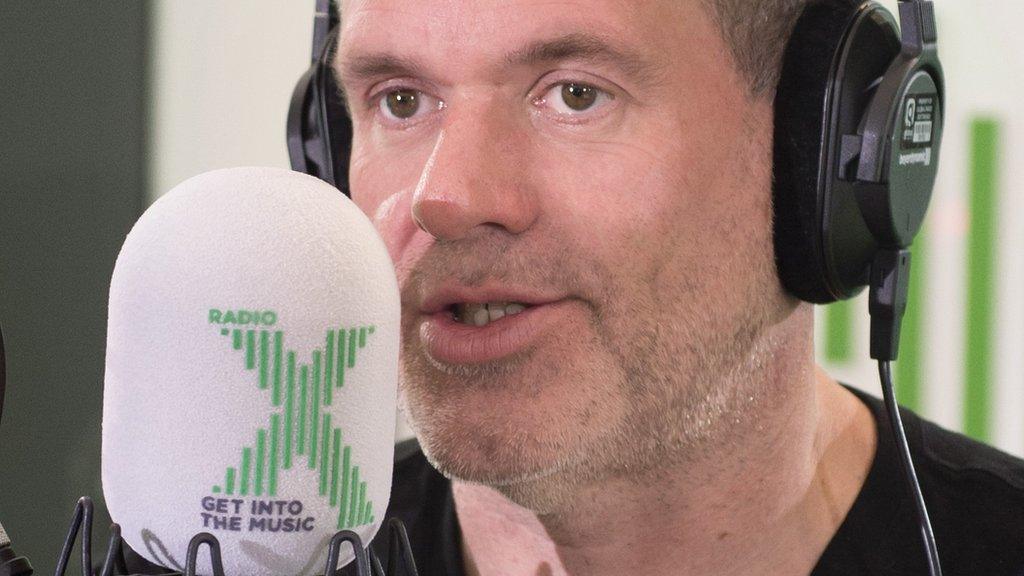 Chris Moyles on Radio X