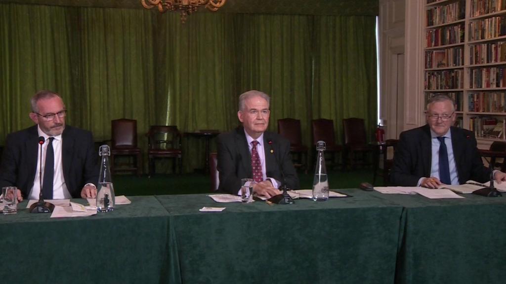 L-R Stewart Hosie, Julian Lewis, Kevan Jones