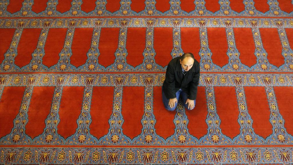 Man praying