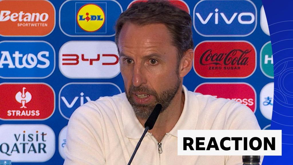 Southgate 'aware' of thrown beer cups but urges fans to stay with team