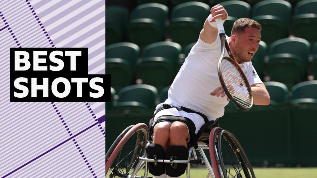 'Dreamy backhand' - Best shots as Hewett beats Houdet to reach semi-finals