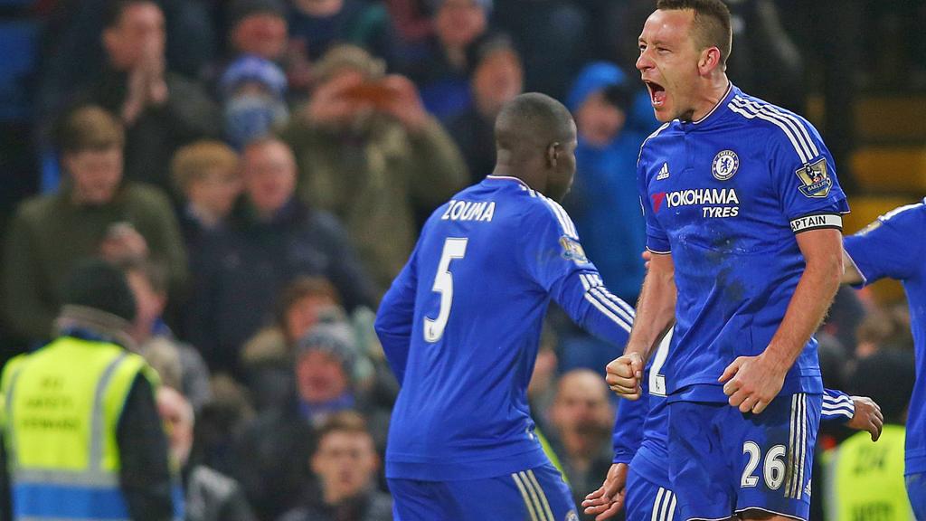 John Terry of Chelsea celebrates