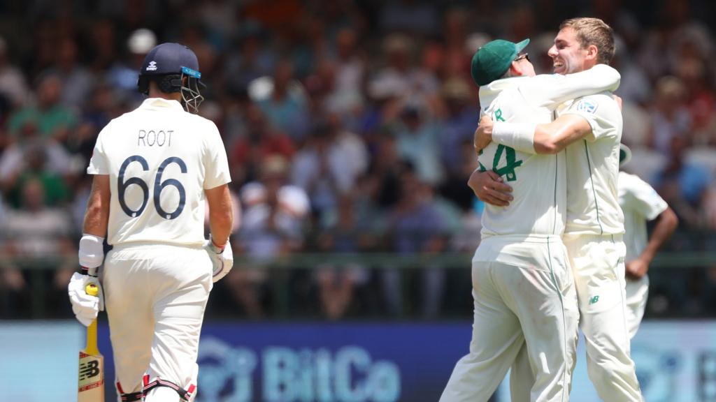 South Africa v England latest second Test, day one BBC Sport