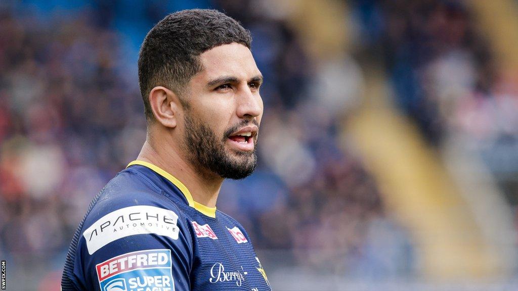 Nene MacDonald in Leeds Rhinos kit