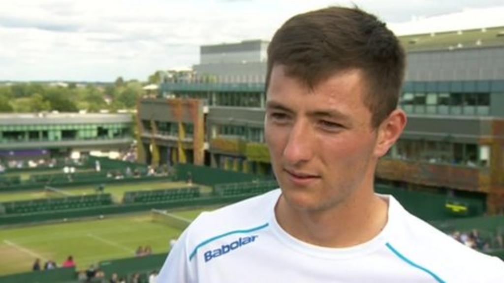 Wimbledon 2015 Luke Oakley benefits from experience BBC Sport