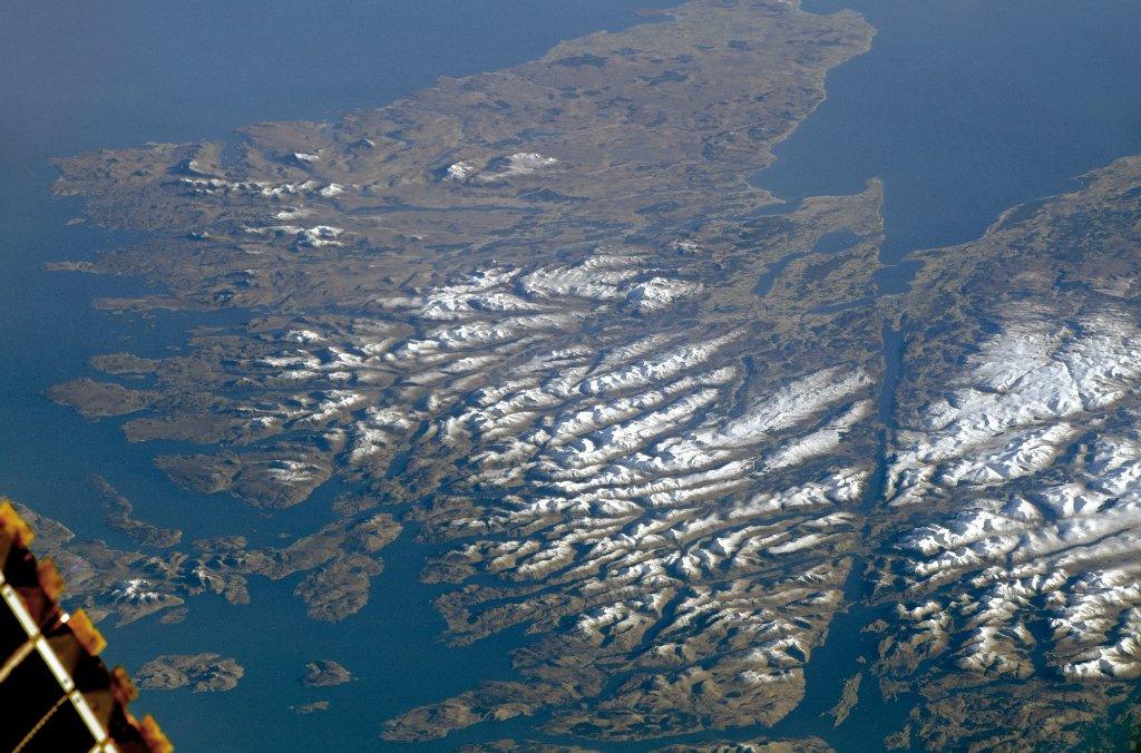 The Highlands from space