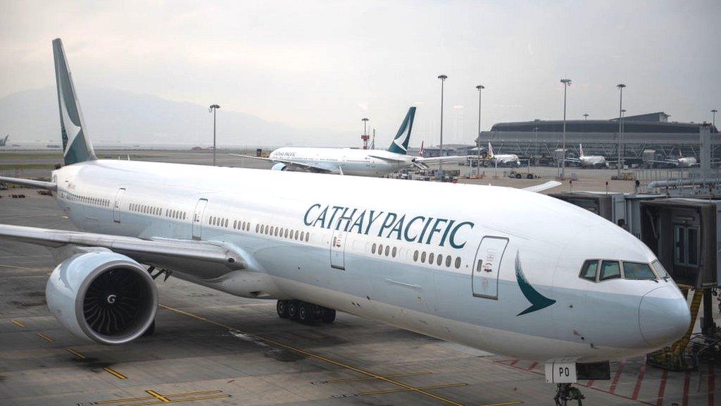 Cathay Pacific planes