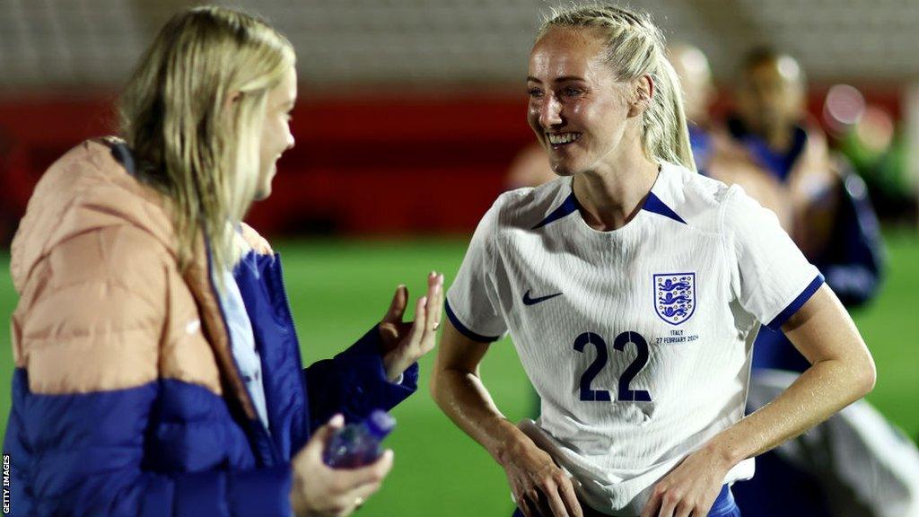 Millie Turner after the win over Italy