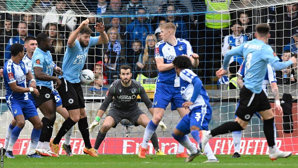 Will Evans scored Boreham Wood's opening goal