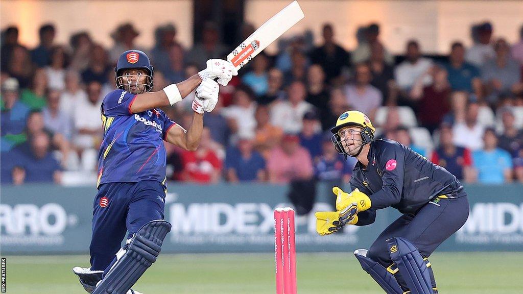 Essex opener Feroze Khushi's 61 came off 37 balls