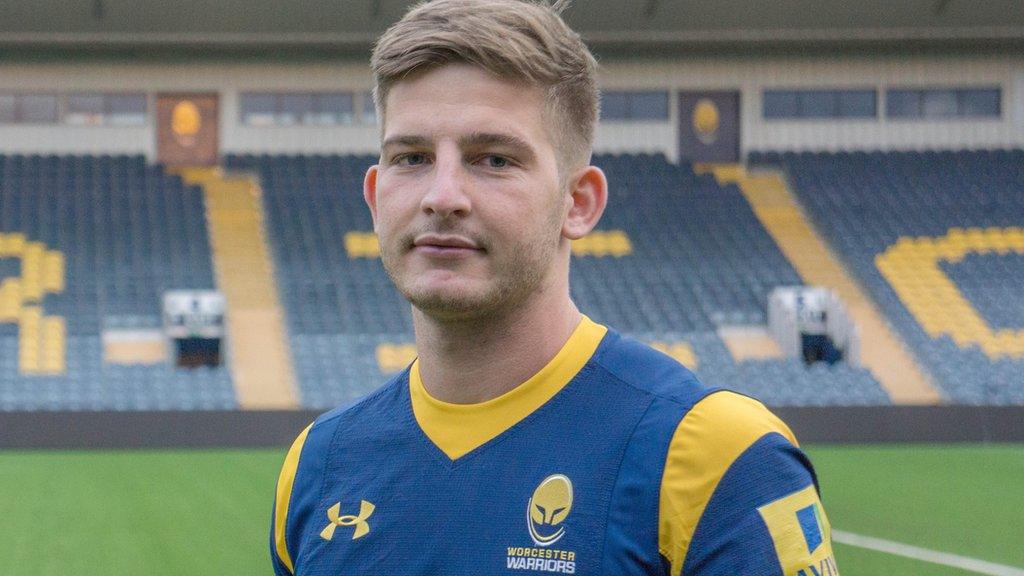 Worcester Warriors full-back Auguy Slowik