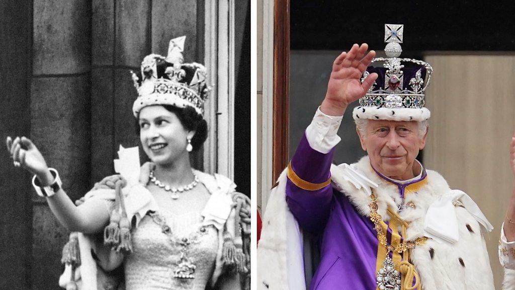 Queen Elizabeth II and King Charles III