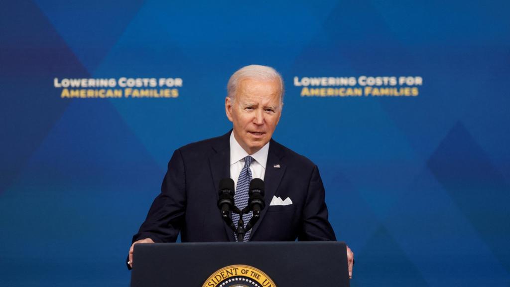 US President Joe Biden delivers remarks on the economy at the White House