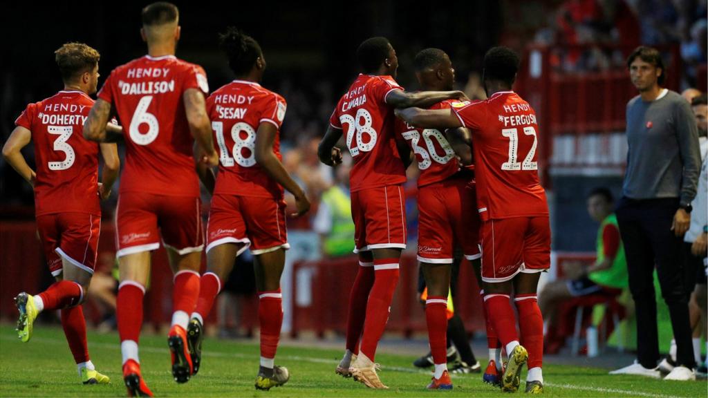 Crawley celebrate